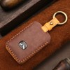 Smasol Genuine Leather Key Case, Key Cover, Key Shell, Smart