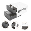 Operitacx Box Double Storage Box Desk Drawer Drawer Compartment Under