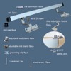 Solar Panel Mounting Bracket Kit to Metal Roof Sloped or
