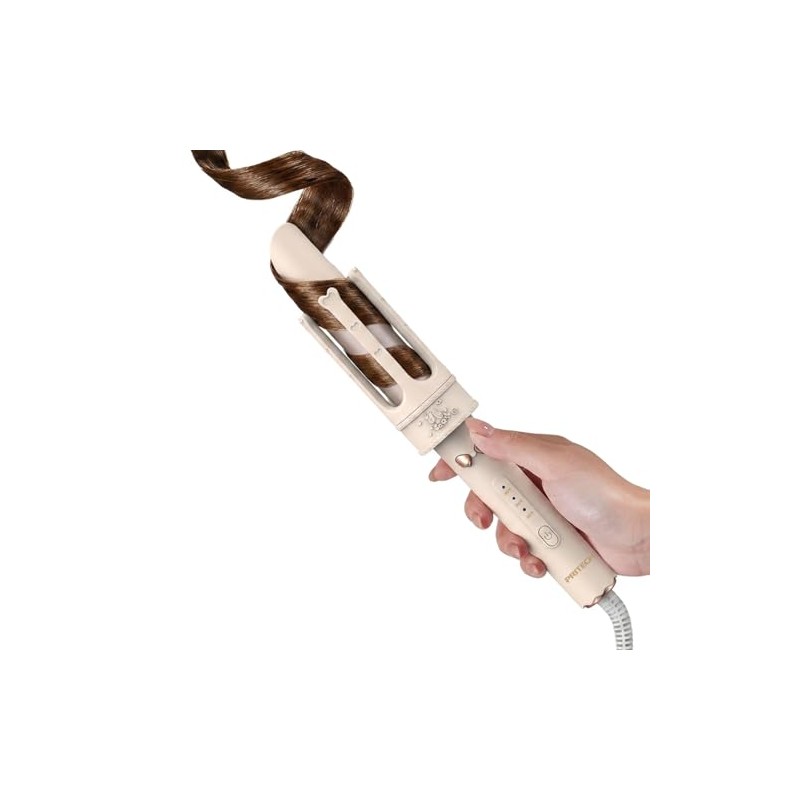PRITECH Automatic Rotating Curling Iron - Effortless Curls for All