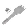 Leather Pricking Iron Round Cutting Mirror Polished High Speed Steel
