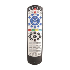 EQINI New Replacement for Dish Network 20.1 IR Satellite Receiver Remote Control (Black) (1pcs)