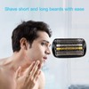 Precision Mens Electric Shaver Head Replacement Compatible for Bra un