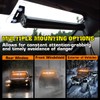 LRTER 2x17.7 Traffic Advisor Strobe Light Bar Strobe Lights w/Remote