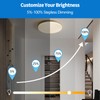 Humpptom Ceiling Fan Light Replacement, Retrofit Light Kit for Ceiling