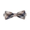 Venti Men's Textured Bow Tie Patterned Fashionable Check Pattern, aqua