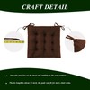 FlyGulls Rocking Chair Cushions Indoor Velvet Chair Pads High Back