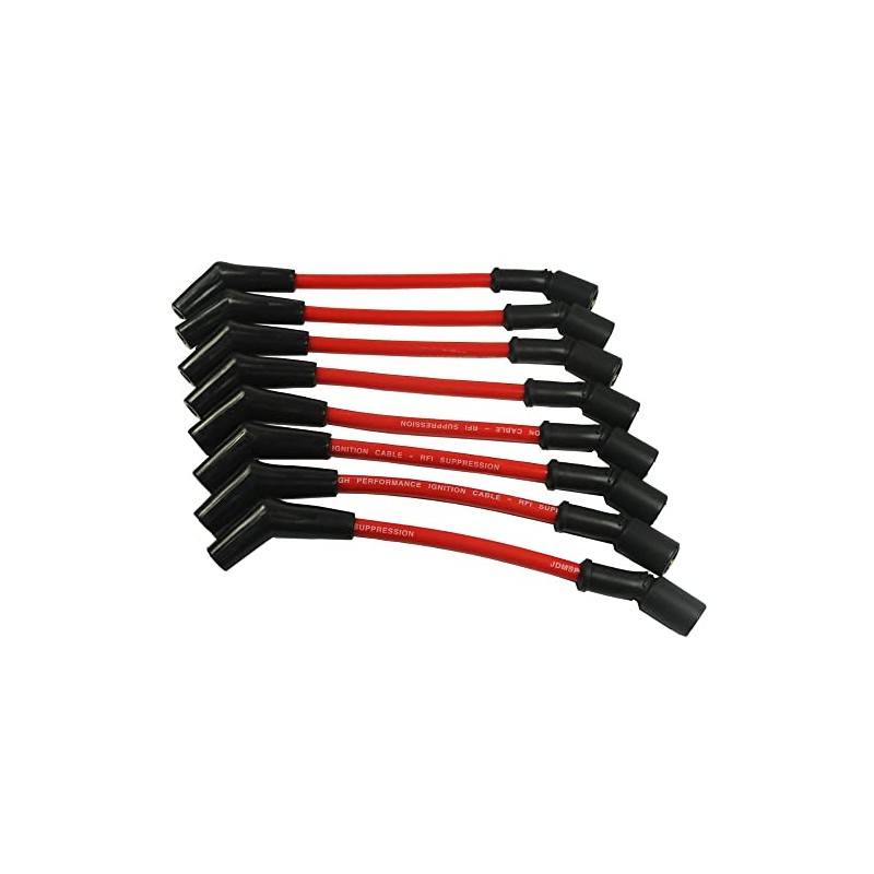 NC 10mm High Performance Racing Spark Plug Wires Set 10mm