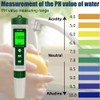 B-Qtech Digital PH Meter for 10 in 1 Pool, PH/TDS/S.G/EC/Salinity/MΩ/H2/OPR/Fertility/Temp