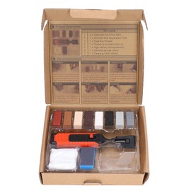 LOCADENCE Tile Repair Kit, Electric Heating Pen Wax Blocks Crack Gaps Professional Repairing Tools for Fix Tile Chips and Cracks for Tiles, Walls, Porcelain