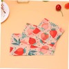Mobestech 3pcs Beeswax Food Wraps Organic Cotton Food Preservation Cloths