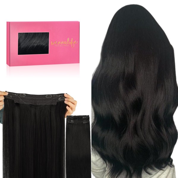 WENNALIFE Secret Hair Extensions, Real Hair, 40 cm / 16