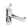 Public Ktchen Bathroom Chrome Plated Self Closing Water Saving Time