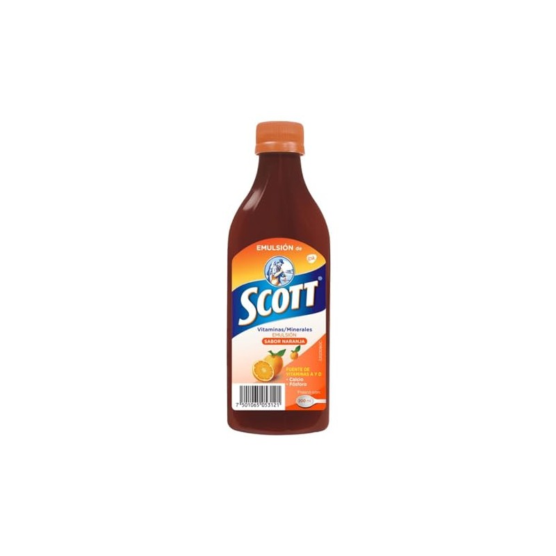 Emulsion de Scott Multivitamínico Naranja 200 ml