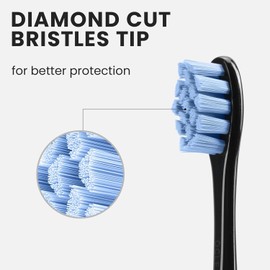 Oclean Brush Heads Professional Clean – 2 Pack Black