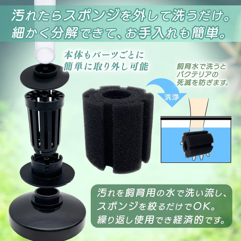 RedBeryl Sponge Filter Aquarium Casting Filter Filter XY-180 XY-280 XY-380