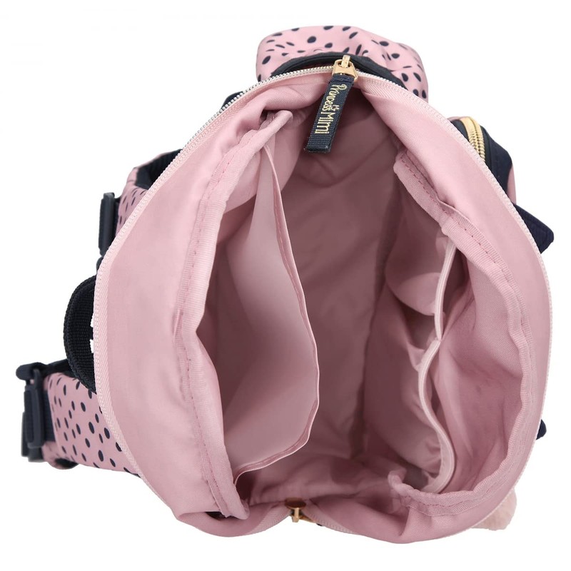 Depesche 11915 Princess Mimi Backpack in Light Pink, Polka Dot