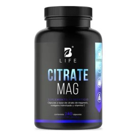 Citrato De Magnesio 240 Cápsulas B Life Citrate Mag                                                                                                   