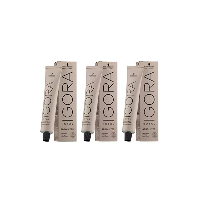 Schwarzkopf Igora Royal Absolutes 7 60 Set 3 x 60ml