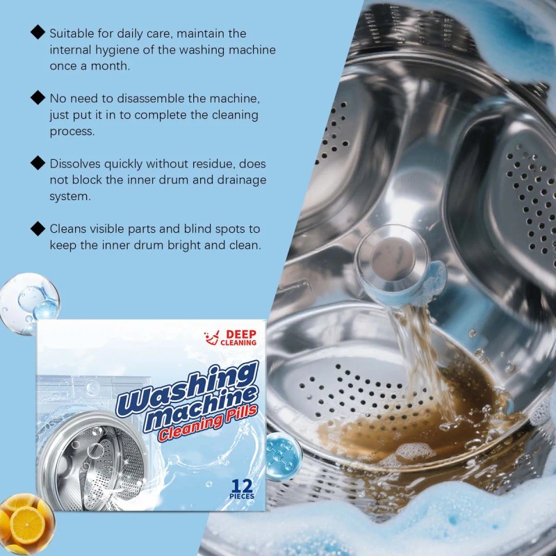 Las Tabletas Efervescentes Limpiadoras S Washing Descontamin