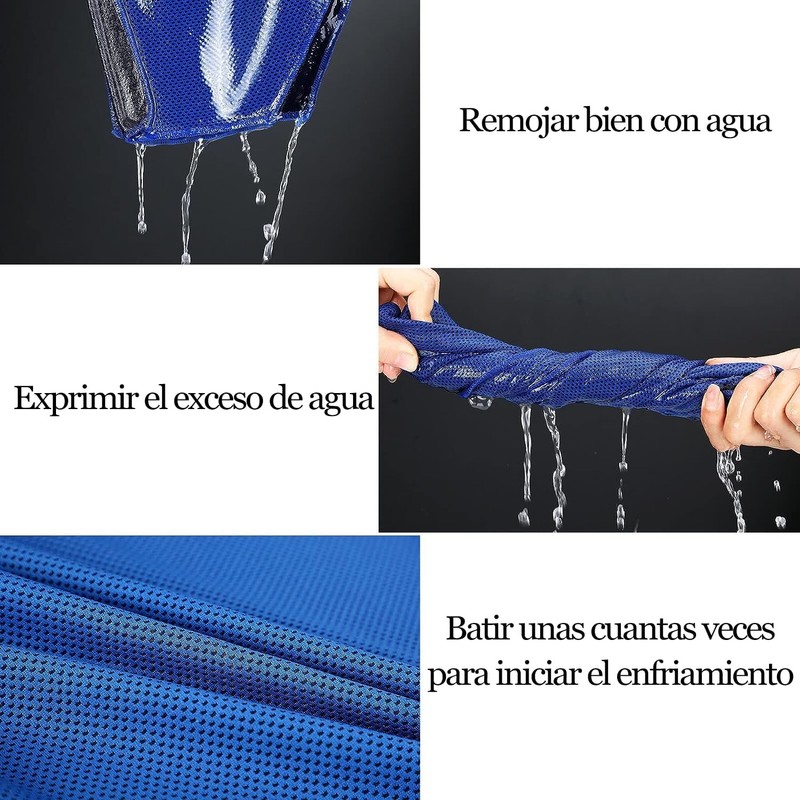 Toalla de enfriamiento con capucha UV – TAFUCO, absorción rápida