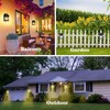 4 Pack Solar Outdoor Wall Lights with Motion Sensor -