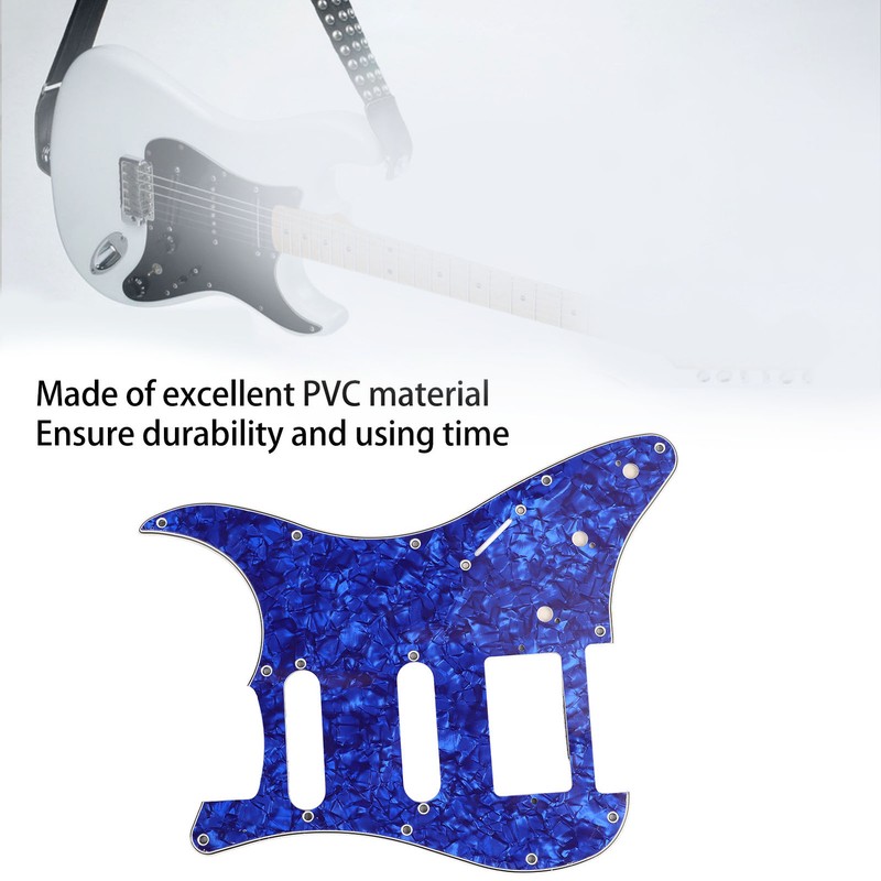Electric Guitar Pickguard PVC Plastic Guard Scratch Board Front Plate