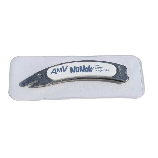 NuNale Sapphire Shaped Nail File with Case Approx. 10 cm