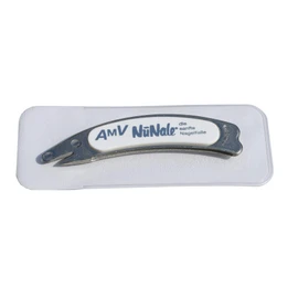 NuNale Sapphire Shaped Nail File with Case Approx. 10 cm