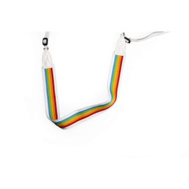 Polaroid Flat Camera Strap - Rainbow Grey
