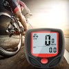 Bicycle Speedometer with 14 Functions, Bicycle Computer with Speedometer, Waterproof,
