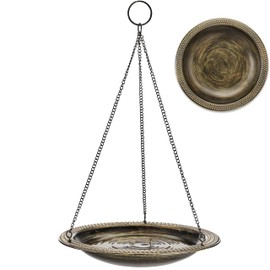 Good Directions BBH13-2 Hanging Bird Bath, Hangin - Aged Brass