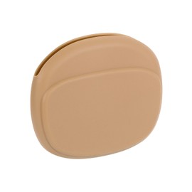 HARFINGTON Earbuds Cases, Wired Earphone Case Holder Organizer, Silicone Ear Buds Case Small for USB Cable, Earphones, Brown