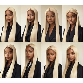 613 Straight Honey Blonde Human Hair Bundles 22 24 26 Inch Brazilian Human Hair Bundles for Black Women (100g/Pc)