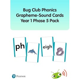 Bug Club Phonics Grapheme-Sound Cards Year 1 Phase 5 Pack (BUG CLUB ON ALP)