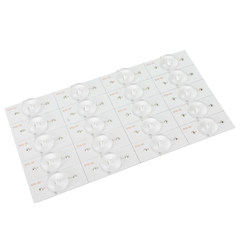 100Pcs SMD Lamp Beads 3V for 32‑65in TV Optical Lens
