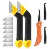 12 Pcs Pro Grout Scraping Rake Tool, Tile Grout Hand