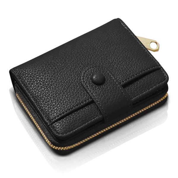 oussilice Women's Credit Card Holder Short Mini Wallet Small Wallet