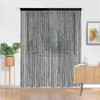 AHEJIOO Pack of 2 String Curtain Black – 100 x