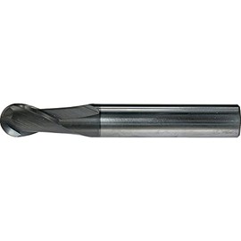 TRUSCO AC40-TBE2R1.5 Carbide Ball End Mill (2 Blades) 1.5