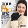 OutdoorEssentials Touchscreen Winter Gloves Men Women - Hiking Gloves Women