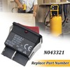 Rocker Switch 4Pin Fit for DeWalt D55168 D55146 D55167 Air
