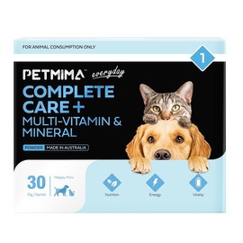 Petmima Complete Care + Multi Vitamin & Mineral Powder Sachets 10g X 30