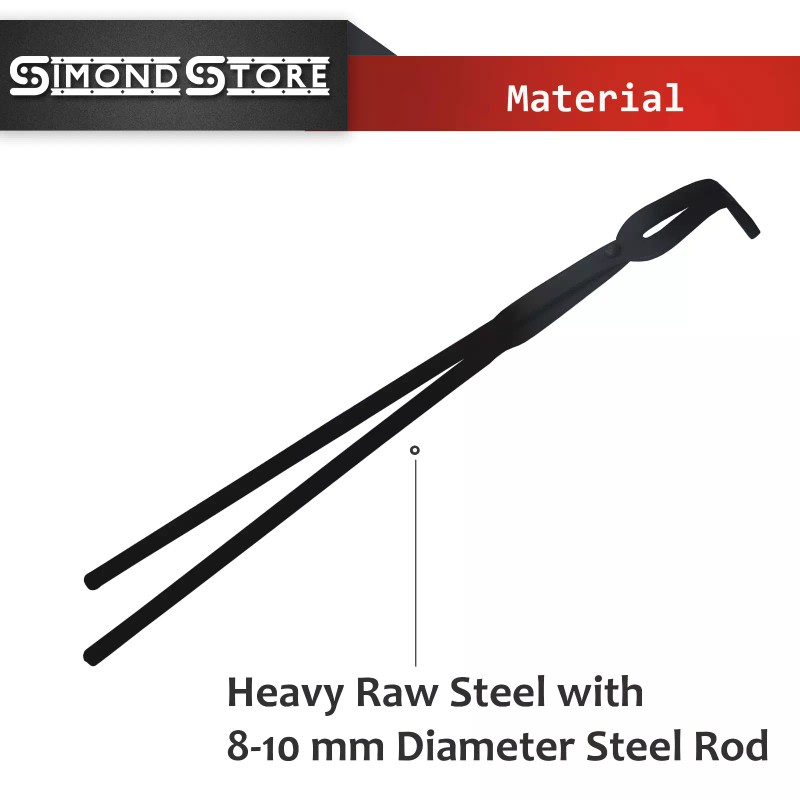 SIMOND STORE 24" Hinged Tongs Foundry Crucibles Melting Casting Gold
