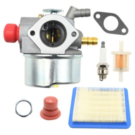 JUUDDENPARTS 640025 Carburetor Kit, Replacement for Tecumseh OH195EA OHH45 OHH50 OHH55, Replacement for Go Kart 3203 3205 3208 40093, Replaces 640025C