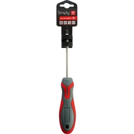 Simply Tools TORX25 T25 Torx Headed Screwdriver with greater strength and durability, extra grip on the screws head , Black