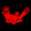 KNIXS Pack of 25 power glow sticks/glow lights red (15cm)