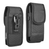 Heavy Duty Rugged Eva Belt Clip Holster Case w/Carabiner Keychain