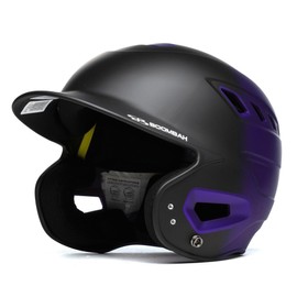 Boombah DEFCON Metallic Fade Batting Helmet NOSCAE Black/Metallic Purple - Size Senior 7" - 7 3/4"