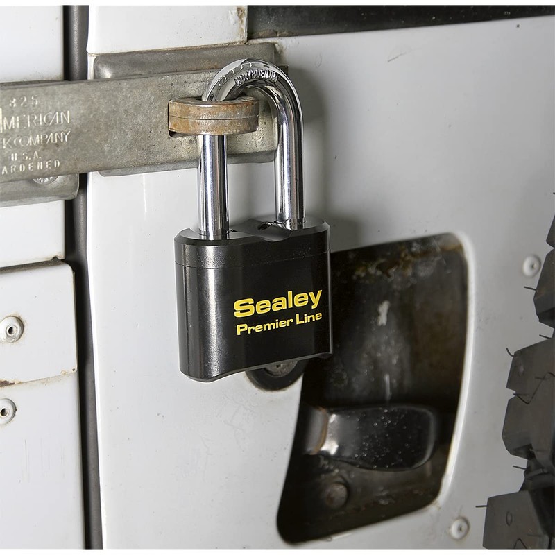 Sealey Pl603L Steel Body Combination Padlock Long Shackle 62Mm
